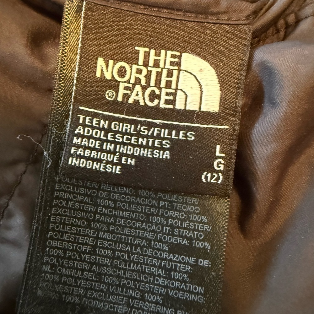 The North Face Black Reversible short Parka - Picture 6 of 7